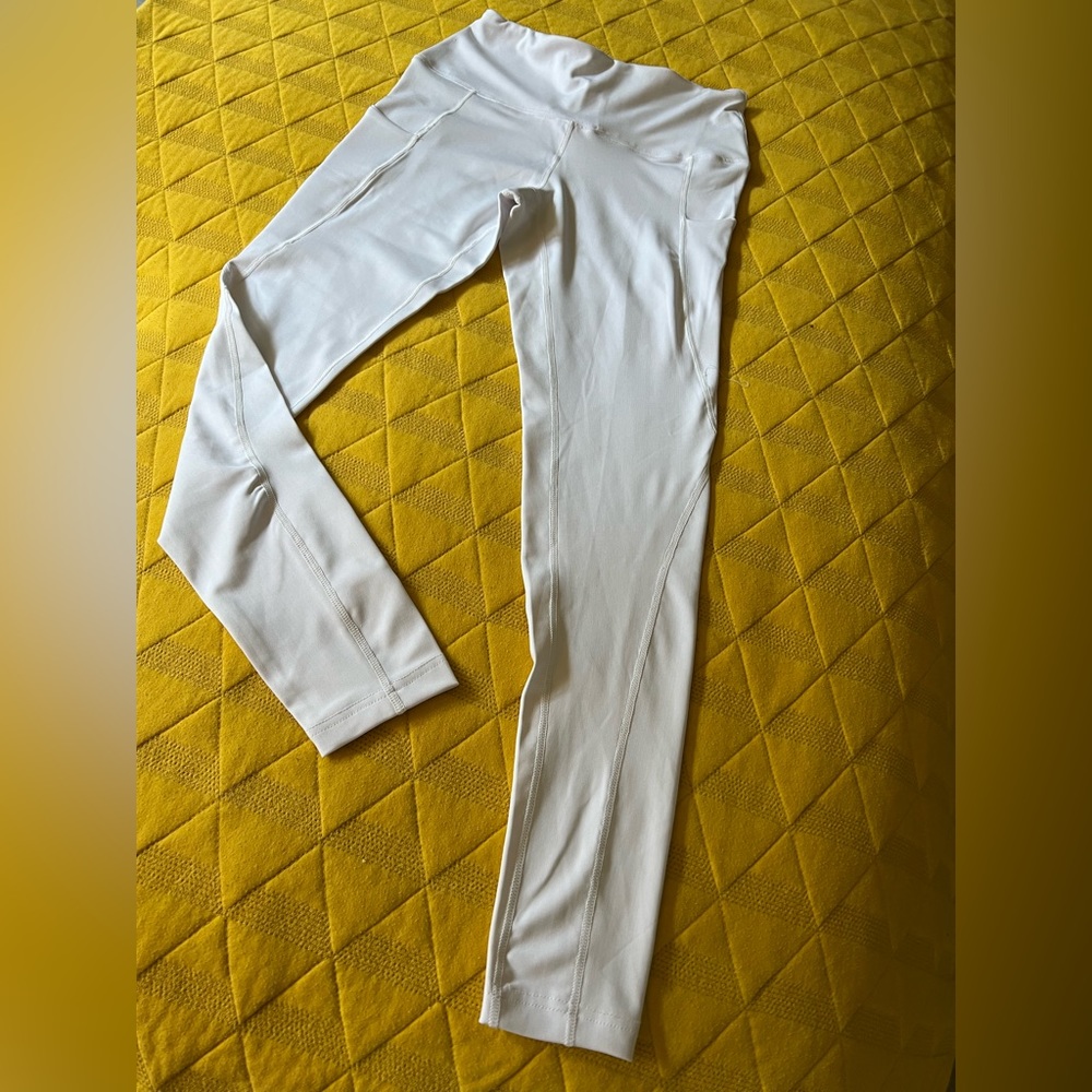White leggings with pockets by Los Ojos (new)
